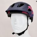 Kask rowerowy Lazer Chiru matte blue/pink 9