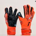 Rękawice bramkarskie dziecięce Reusch Attrakt Fusion Guardian bright red/future blue/black 7