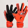 Rękawice bramkarskie Reusch Attrakt Duo bright red/future blue/black 9