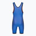 Kombinezon męski adidas 1 Stripe Reversible Singlet czerwony 2