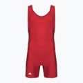 Kombinezon męski adidas 3 Stripe Singlet red/white