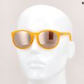Okulary przeciwsłoneczne POC Know aventurine yellow translucent/clarity trail silver 6