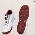 Buty do tenisa damskie Mizuno Break Shot 4 AC white/ cabernet/ papyrus 14