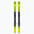 Narty zjazdowe dziecięce Völkl RACETIGER Junior + wiązania 4.5 VMotion Jr. yellow/black