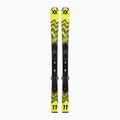 Narty zjazdowe dziecięce Völkl Racetiger Jr Yellow + wiązania 4.5 VMotion Jr 100-120 cm yellow