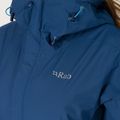 Kurtka przeciwdeszczowa damska Rab Downpour Eco nightfall blue 4