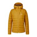 Kurtka puchowa damska Rab Microlight Alpine dark butternut
