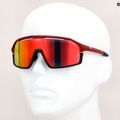 Okulary przeciwsłoneczne GOG Odyss matt burgundy/black/polychromatic red 7