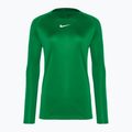 Longsleeve termoaktywny damski Nike Dri-FIT Park First Layer LS pine green/white