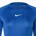 Longsleeve termoaktywny damski Nike Dri-FIT Park First Layer LS royal blue/white 3