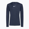 Longsleeve termoaktywny dziecięcy Nike Dri-FIT Park First Layer midnight navy/white