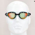 Okulary do pływania arena Cobra Tri Swipe Mirror yellow copper/army 10