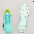 Buty piłkarskie męskie PUMA Ultra Play FG/AG electric peppermint/puma white/fast yellow 16