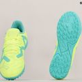 Buty piłkarskie dziecięce PUMA Future Play TT fast yellow/puma black/electric peppermint 17