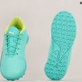 Buty piłkarskie dziecięce PUMA Ultra Play TT electric peppermint/puma white/fast yellow 17