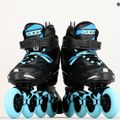 Rolki damskie Roces Helium II TIF black/azure 9