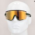 Okulary przeciwsłoneczne UVEX Sportstyle 236 Set moss green black matt/mirror yellow 13