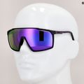 Okulary przeciwsłoneczne UVEX Mtn Perform black purple matt/mirror purple 11