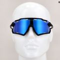 Okulary przeciwsłoneczne UVEX Sportstyle 228 black matt/mirror blue 11