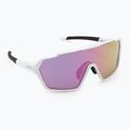 Okulary przeciwsłoneczne Smith Shift MAG white/chromapop violet mirror/clear 2