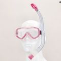 Zestaw do snorkelingu dziecięcy Cressi Ondina Jr + Top clear/pink 13