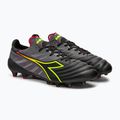 Buty piłkarskie  męskie Diadora Brasil Elite Veloce ITA LPX czarno-szare DD-101.178785-D0136-43 4