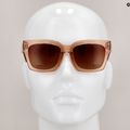 Okulary przeciwsłoneczne damskie GOG Emily cristal brown/gradient brown 10