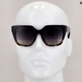 Okulary przeciwsłoneczne damskie GOG Hazel black/brown demi/gradient smoke 10