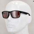 Okulary przeciwsłoneczne GOG Logan black/silver mirror 9