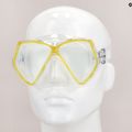 Maska do nurkowania dziecięca Mares Pirate clear/yellow 8
