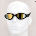 Okulary do pływania Zoggs Tiger LSR+ Titanium black/grey/mirror gold 9