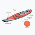 Kajak pompowany 2-osobowy Advanced Elements AdvancedFrame Convertible 460 cm red/gray 13
