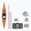 Kajak pompowany 1-osobowy Advanced Elements Air Fusion TM EVO 396 cm orange/grey