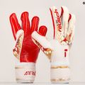 Rękawice bramkarskie Reusch Attrakt Gold X GluePrint white/gold/fiery red 10