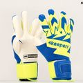 Rękawice bramkarskie dziecięce 4keepers Equip Breeze NC Jr niebieski/zielony 8