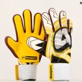 Rękawice bramkarskie 4keepers Evo Trago NC biały/czarny/żółty 11