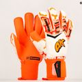 Rękawice bramkarskie 4keepers Force V 2.20 RF biały/pomarańczowy 7