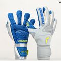 Rękawice bramkarskie Reusch Attrakt Freegel Fusion Ortho-Tec Goaliator vapor gray/safety yellow/blue 9