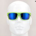 Okulary przeciwsłoneczne Cressi Bahia Floating black/kiwi/blue mirrored 8