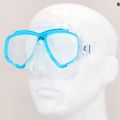 Maska do nurkowania Cressi Perla clear/aquamarine 8