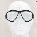 Maska do nurkowania Cressi Perla clear/black 3