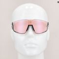 Okulary przeciwsłoneczne Julbo Fury Reactiv High Contrast matt white/translucent gray/blue 6