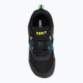 Buty barefoot dziecięce Xero Shoes Prio black/ lime 5