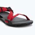 Sandały barefoot dziecięce Xero Shoes Z-Trail charcoal/red pepper 7