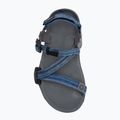 Sandały barefoot dziecięce Xero Shoes Z-Trail charcoal/multi/blue 6