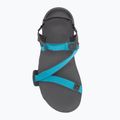 Sandały barefoot damskie Xero Shoes Z-Trail EV lake blue/asphalt 5