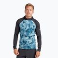 Longsleeve do pływania męski Dakine Hd Snug Fit Rashguard Hoodie indigogo print