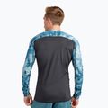 Longsleeve do pływania męski Dakine Hd Snug Fit Rashguard Crew indigogo print 2