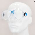 Maska do nurkowania Cressi Marea clear/blue 7