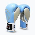 Rękawice bokserskie Rival RB7 Fitness Plus Bag baby blue/grey 2